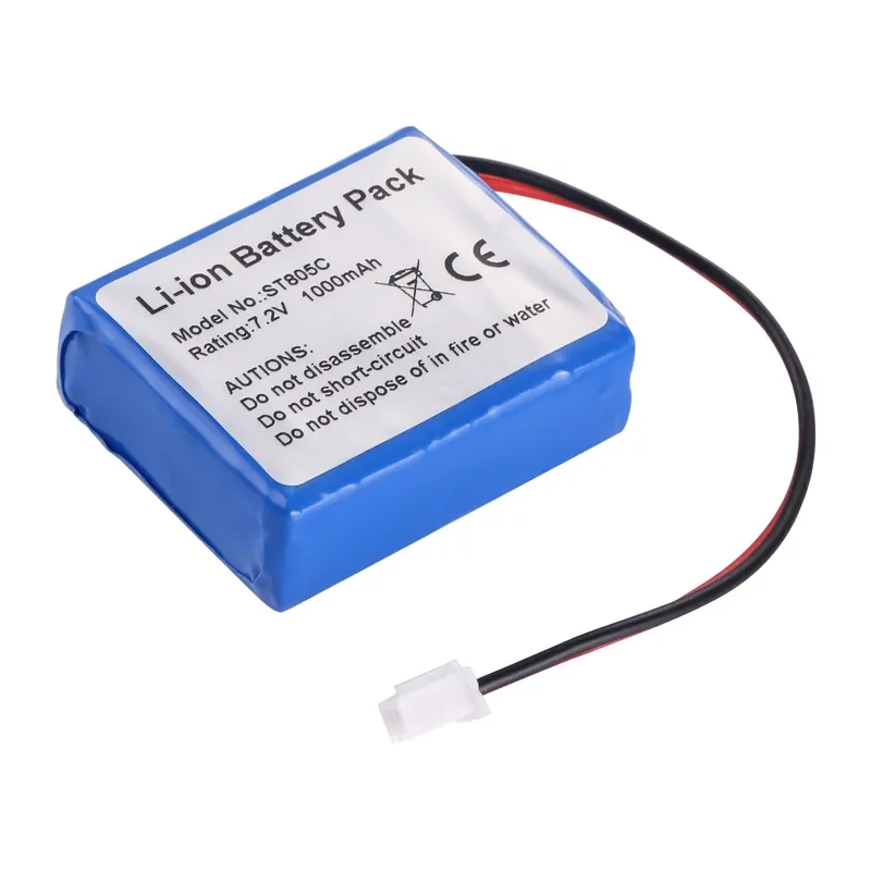 for ICT ST805C Optical Power Meter Battery Replacement Rechargeable Lithium Ion Battery Pack for Fiber Optic Testing