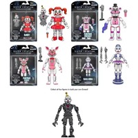 FNAF Sister Location Action Figure Funtime Freddy Foxy Ballora 5-Inch Figures Doll