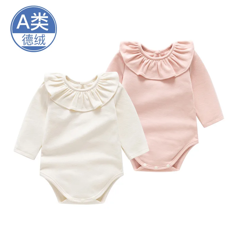 2025 new Summer Girls Baby Kids white cotton Big Flowers Climbing clothes Elegant Birthday Princess Children Clothes