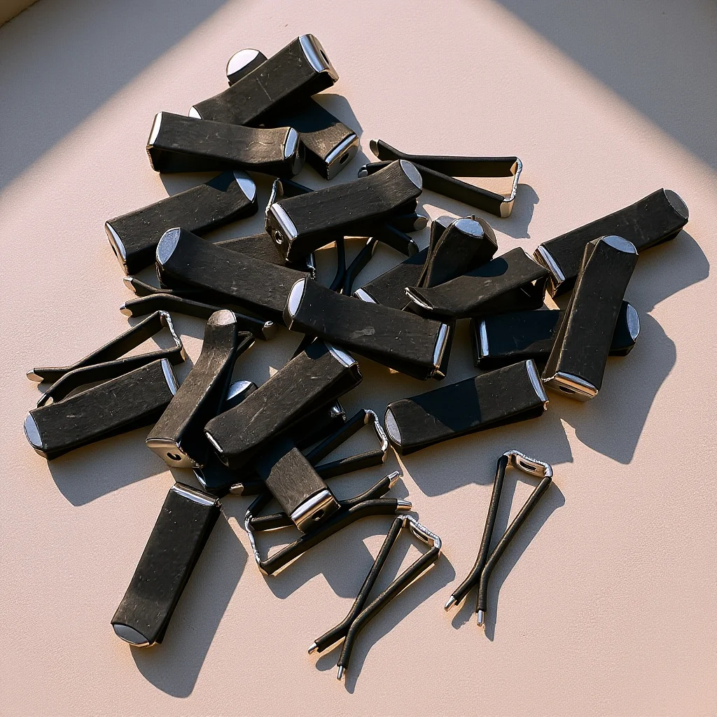 

30 Air Vent Clips Strong Hold Black Finish Car Outlet Perfume Clip for Interior Car Accessories Setup