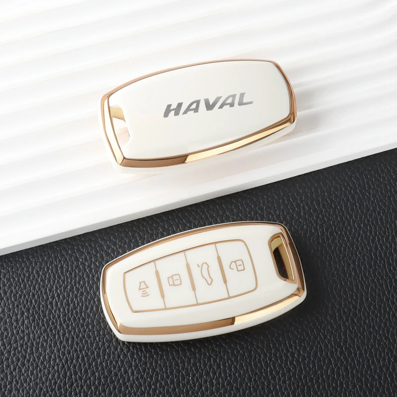 Weiche TPU-Autoschlüsselhülle für Great Wall Haval Jolion 2022, H6, H7, H9, F7, F7X, GMW, Dargo, Schutz, Schlüsseltasche, Schlüsselanhänger, Zubehör – Detail 9