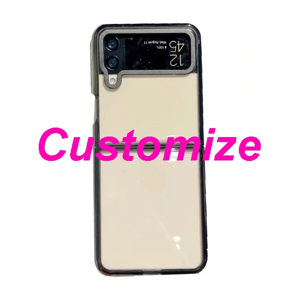 Custom Protective Phone Case Cover for Galaxy Z Flip 4 5 6