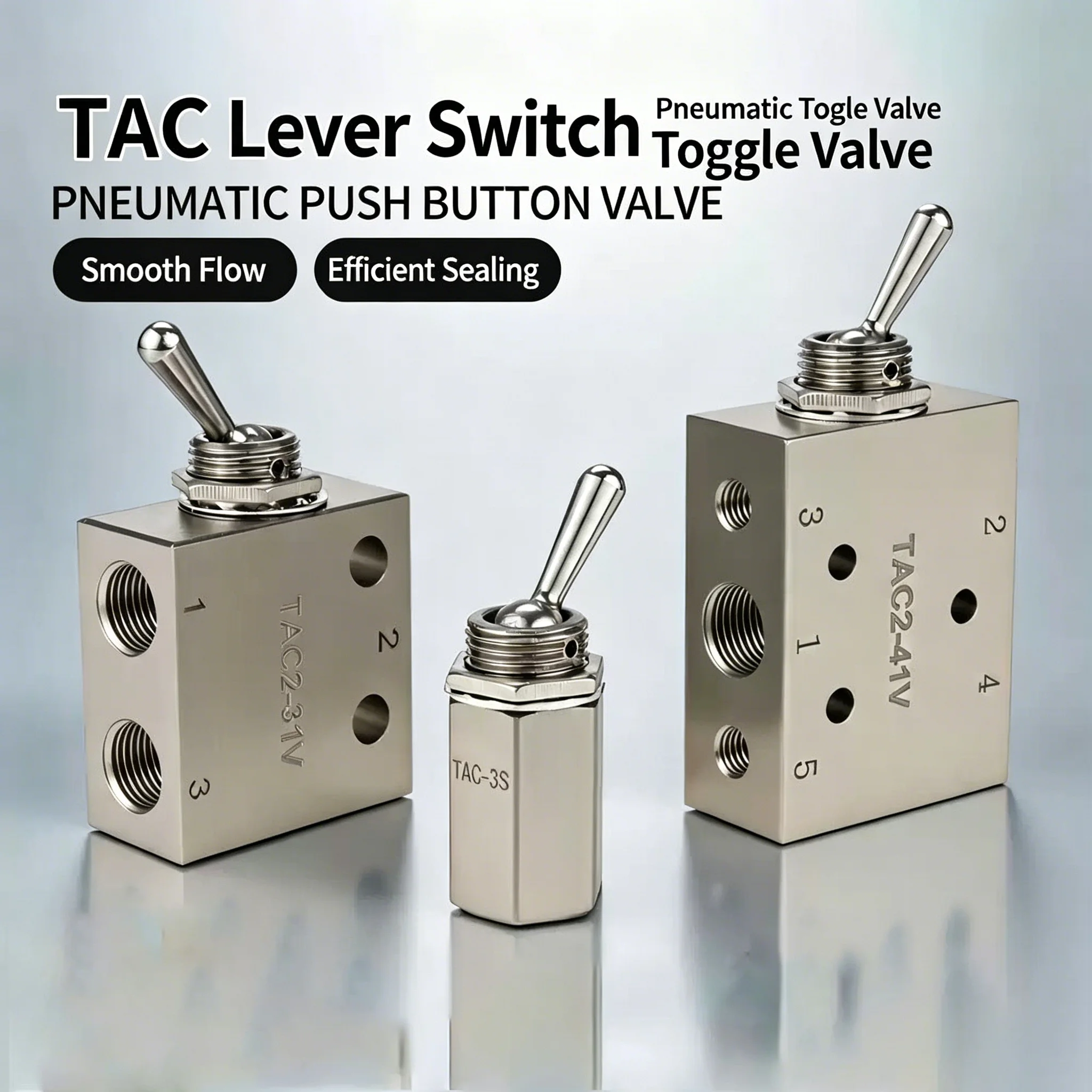 TAC2-41V Exhaust valve 2 Position 5Way 1/8