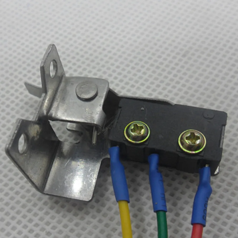 With Bracket Micro Switch With Bracket Iron+Plastic Black Water Valve Switch Accessories Limit Control Gas Water Heater Switch