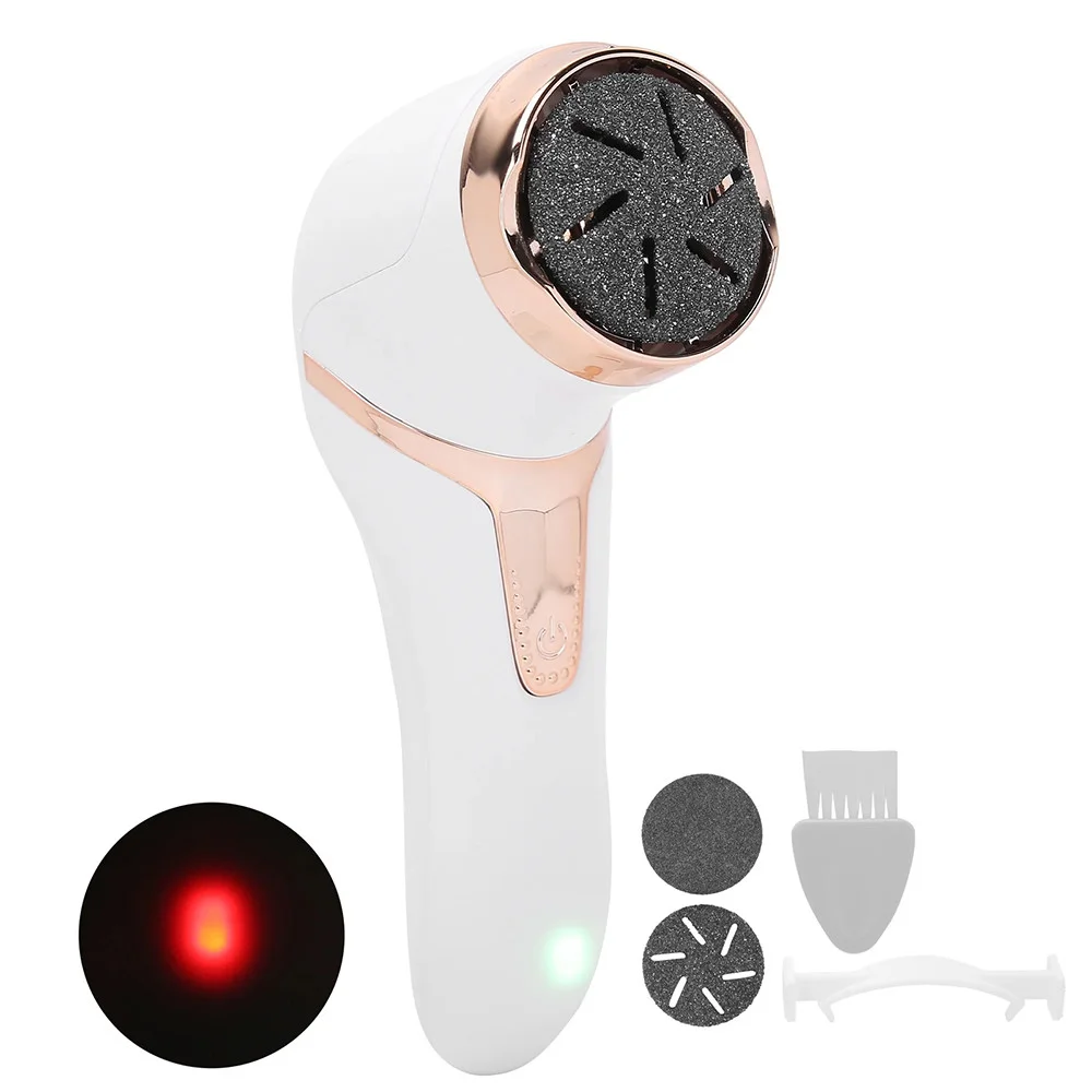 Lixador Elétrico Profissional para Pés, Removedor de Calosidades e Rachaduras, Recarregável via USB para Pedicure