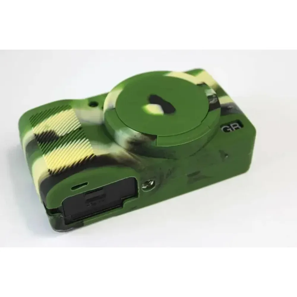 

Camera protective cover ，For Ricoh GR III GR3 Silicone cover Armor Skin Case Body camera soft skin case lens cap