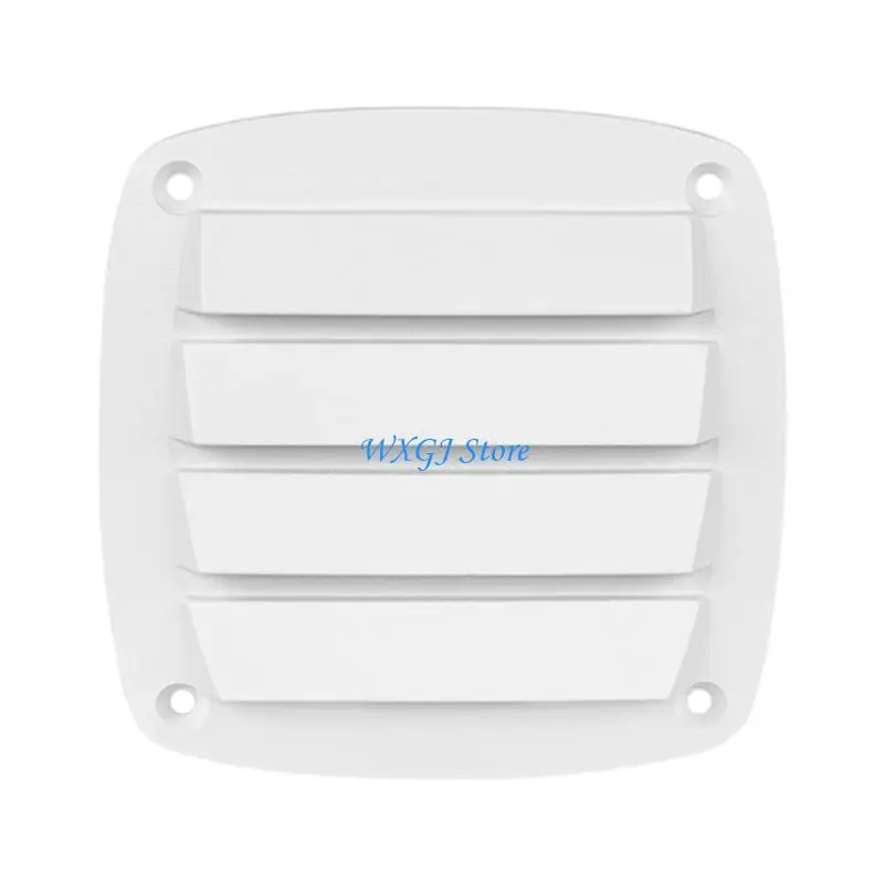 37JE Marine Air Vent Grille with Mounting Holes Ventilation Ducting Louver Cover