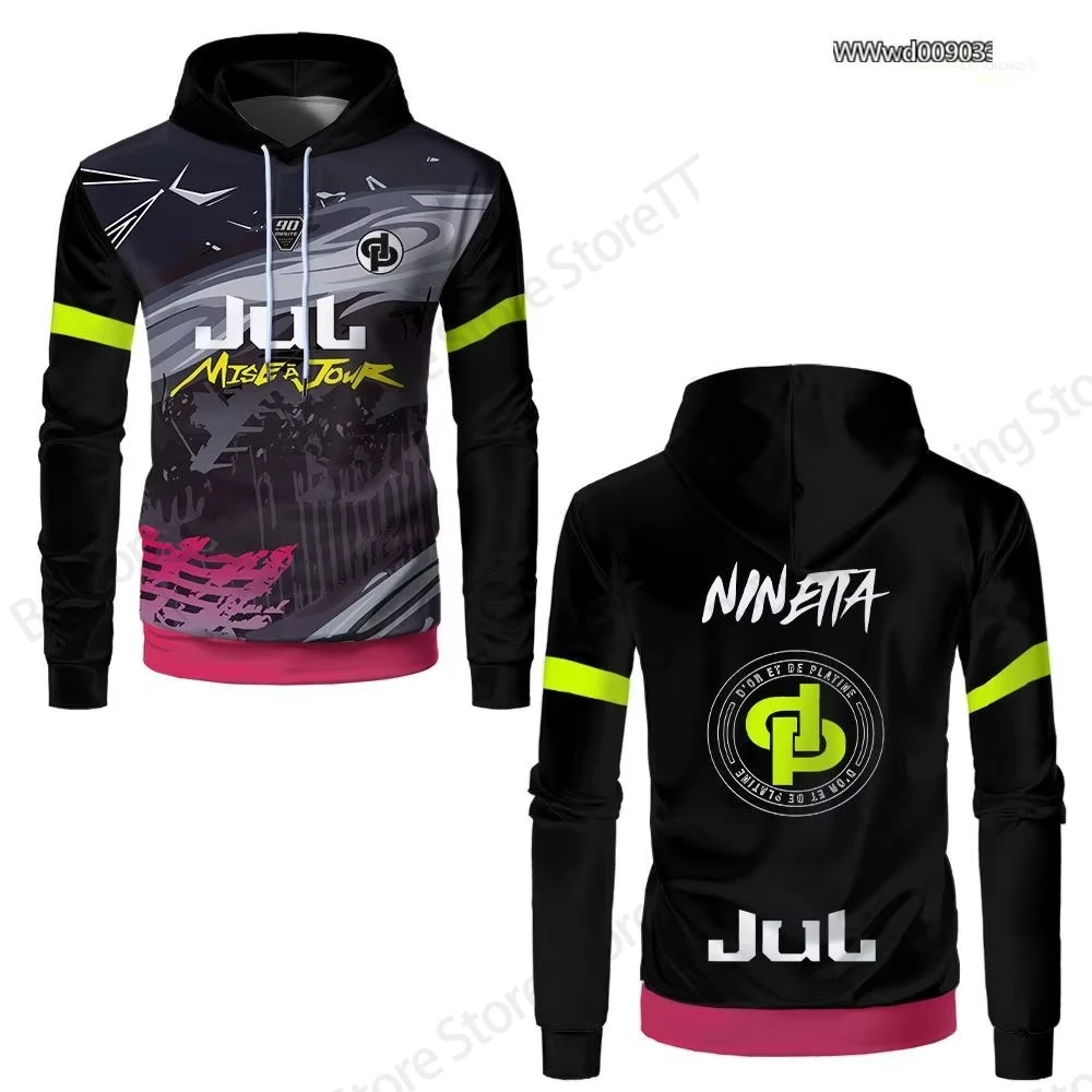 Hoodie 3D Print New Jersey 90 Minutes Serie MM9 JUL 2025, Hoodie Kasual Fashion Pria Wanita, Sweatshirt Olahraga, Baju Olahraga Pria