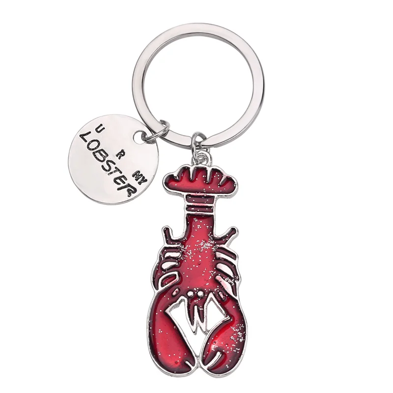 Friends TV Show Keychain, Red Lobster Key Chain, Keyring Gift, Best Friend