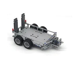 NEW MOC Lower Loader Tailgate Trailer Building Blocks Assemable Model Fit for Pickups F-150 Raptor 42126 Bricks Set Modified Toy