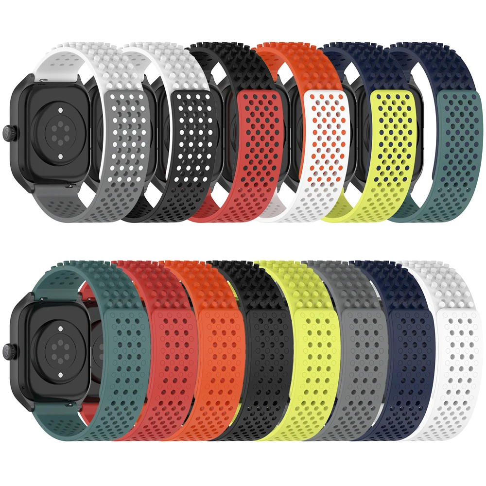 20 22mm New Soft Silicone Band For SUUNTO VERTICAL Strap For SUUNTO 9 5 PEAK PRO DLC/SUUNTO5 PEAK Breathable Bracelet Accessorie