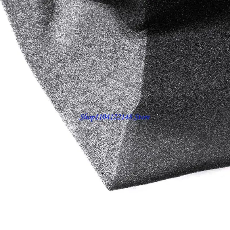 P9FA Schwarzer Computerkühler -Lüfterstaubfilter für Gehäuseabdeckung Staubdichtes Computer -Netz 33x