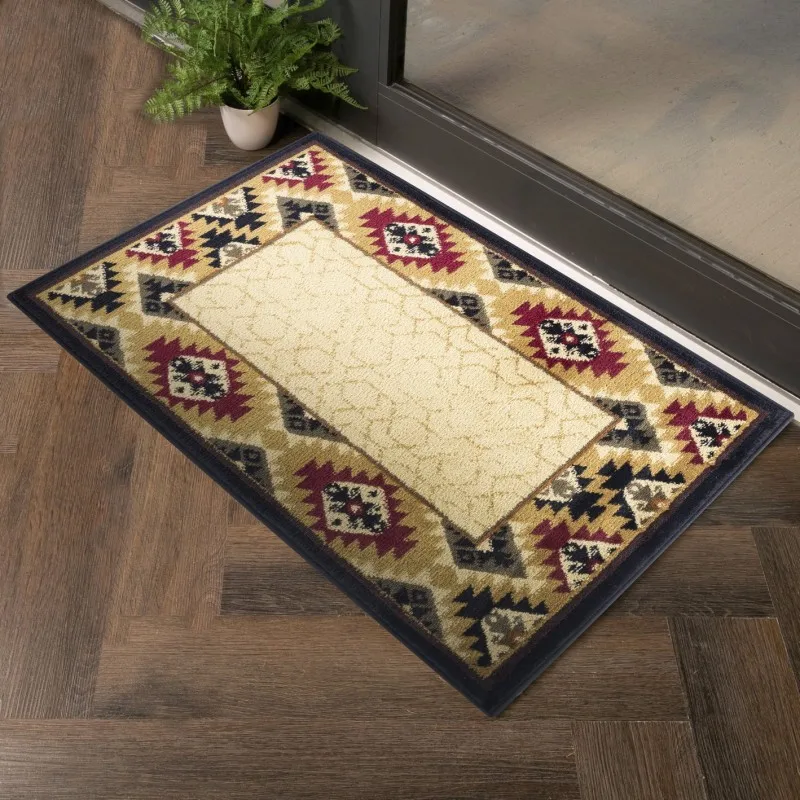 

Tribes GC_YLS4007 Cream 2 ft. x 3 ft. Southwest Area Rug