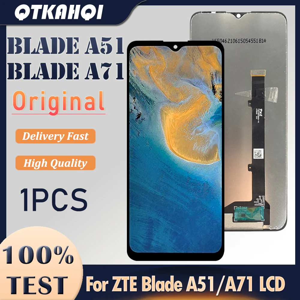 6.52'' Original For ZTE Blade A51 LCD Display Touch Screen
