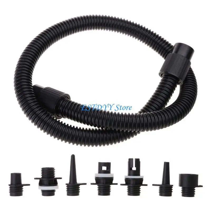 

G6DE Inflatable Boats Pumps Adapter & Air Hose set Paddle Board Pumps Adapter Hose