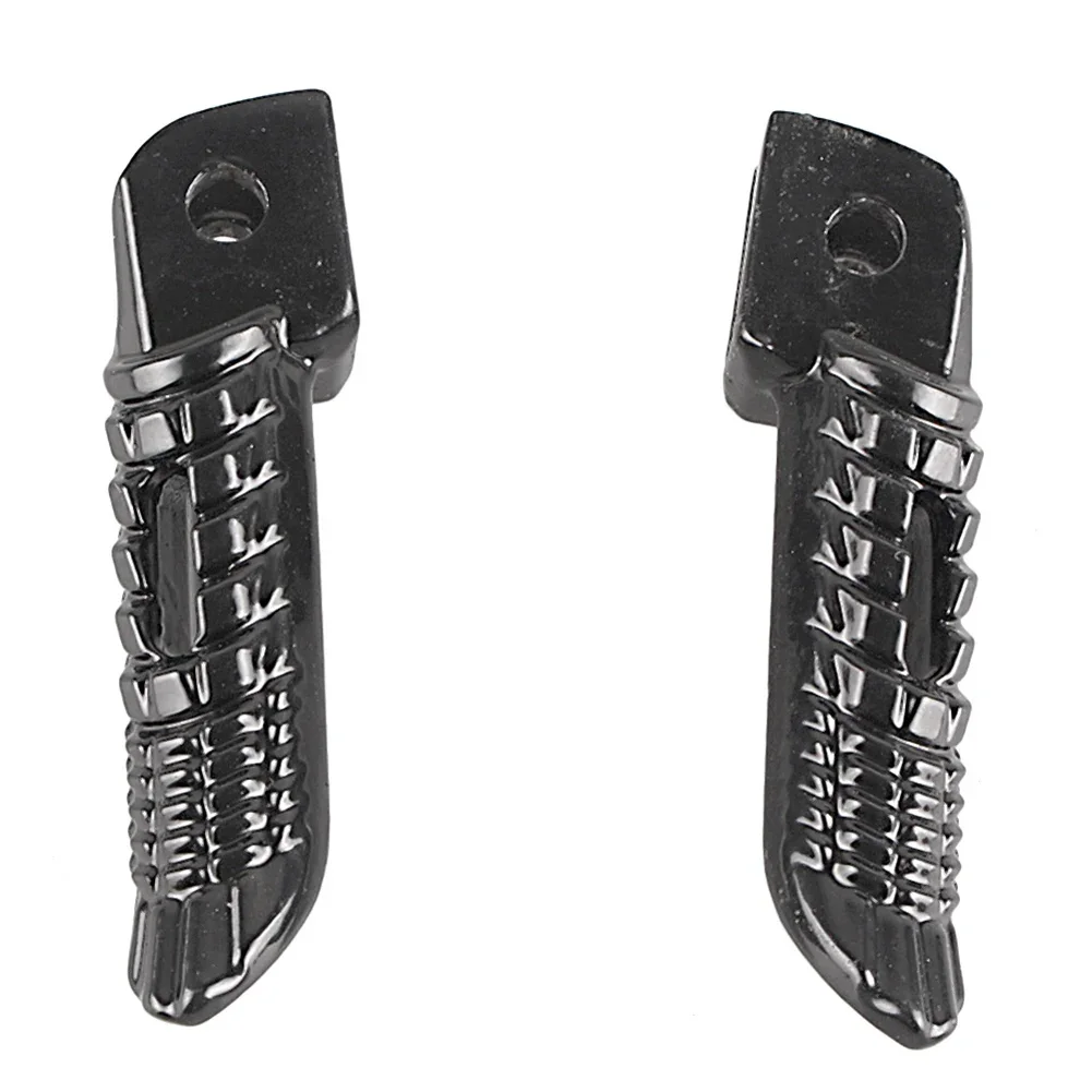 1Pair Black Motorcycle Front Foot Peg Footrest Footpeg For Suzuki GSXR 600 750 1000 2001-2012 GSXR600 GSXR750 GSXR1000