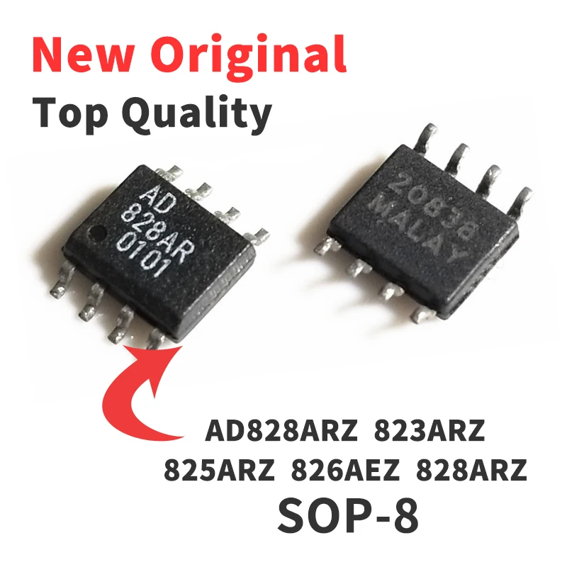 1 Piece AD828ARZ AD820ARZ AD823ARZ AD825ARZ AD826ARZ ARZ AR BRZ BR Chip IC New Original