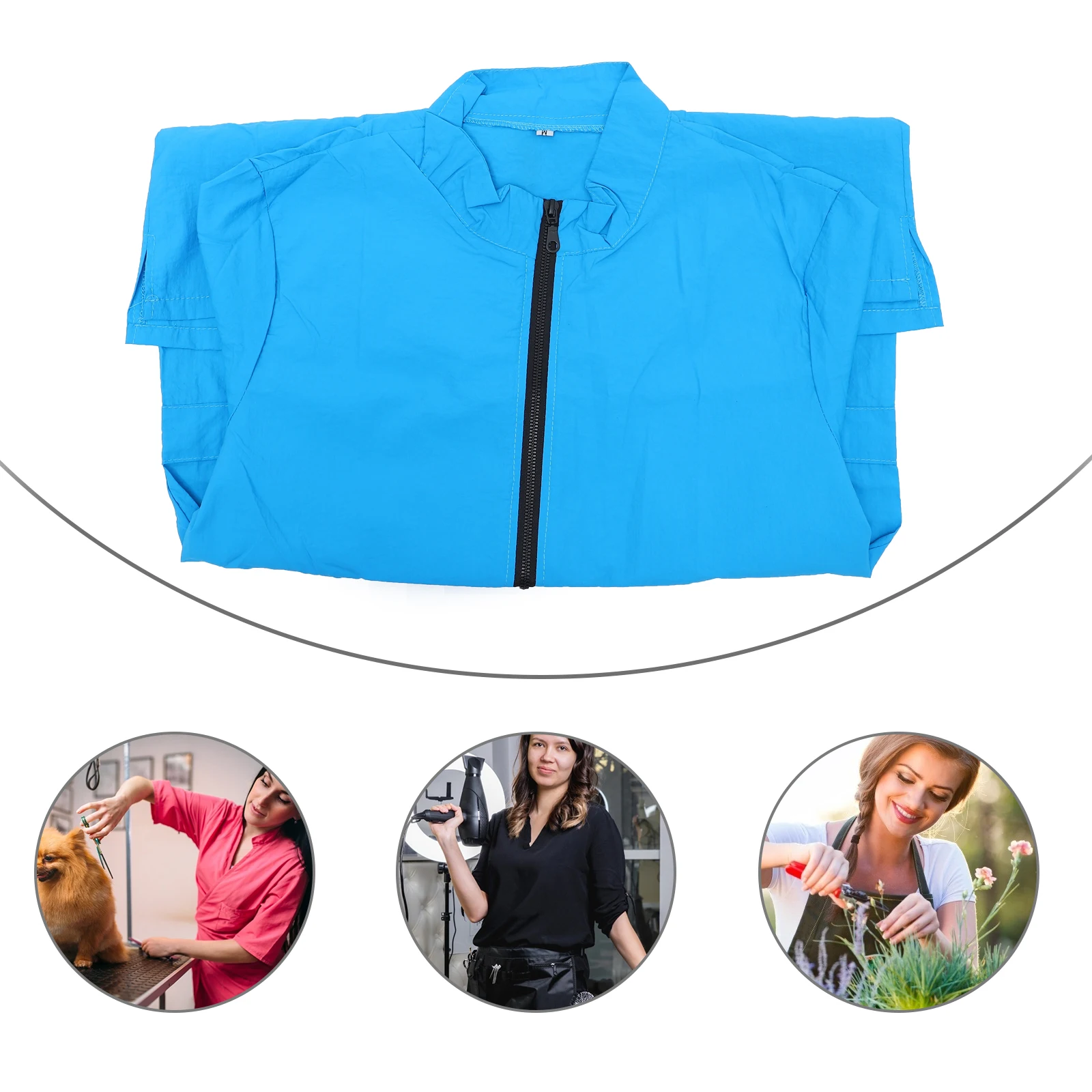 

Dog Grooming Uniform Waterproof Dishwashing Apron Salon Bridegroom