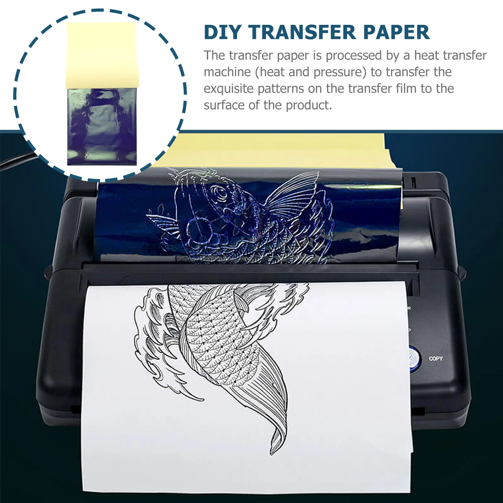 

28pcs Tattoo Transfer Paper Reusable Diy Stencil Tracing Copy Papers For Skin Body Art Temporary Tattoos Accessory