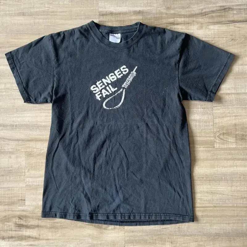 Senses Fail T Shirt Reprint Vintage Style Y2K Grunge Rock Band S 4Xl