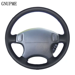 DIY Black Artificial Leather Car Steering Wheel Cover for Honda CRV CR-V 1997-2001 Accord 6 1998-2002 Odyssey 1998-2001 Prelude