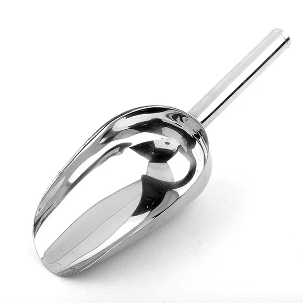

9-Inch Stainless Steel Ice Cream Scoop Food Grade Candy Scoop Silver Wedding Buffet Bar Sugar Ice Pet Food