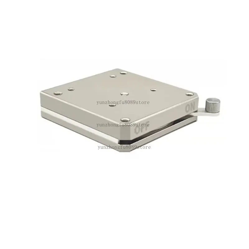 Optical Progressive Magnetic Base, Continuously Adjustable Magnetic Force, Ultra-Thin Magnetic Stand with Threaded On/Off Switch