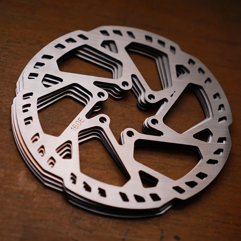 Stainless Steels Road Bike Bicycles Disc Brake Rotor with Screws Light Weight Mountain Bike Brakes Rotor Easy to Use image 3