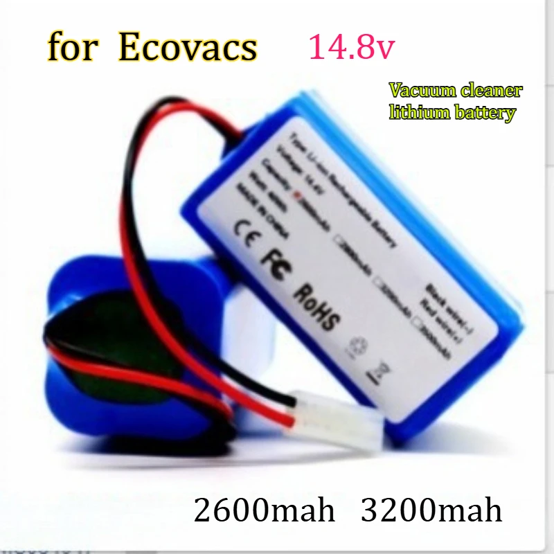 14.8V2600 Suitable for Ecovacs King Kong 3200mAh CR130 V780 Vacuum Cleaner Lithium Battery Rechargeable Battery