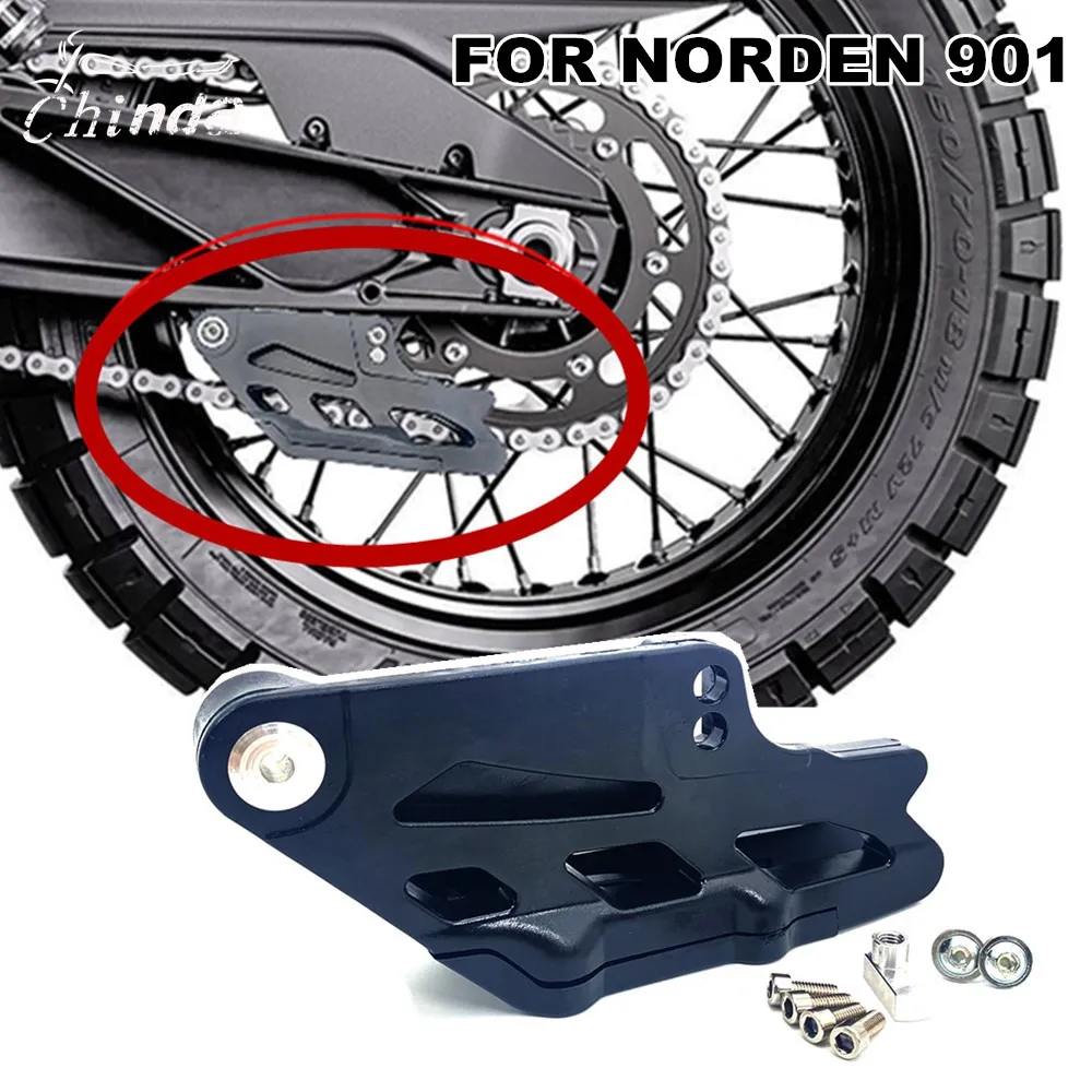 

For Husqvarna NORDEN 901 Norden901 norden 901 2022 2023 2024 Motorcycle Drive Chain Cover Chain Guide Protector