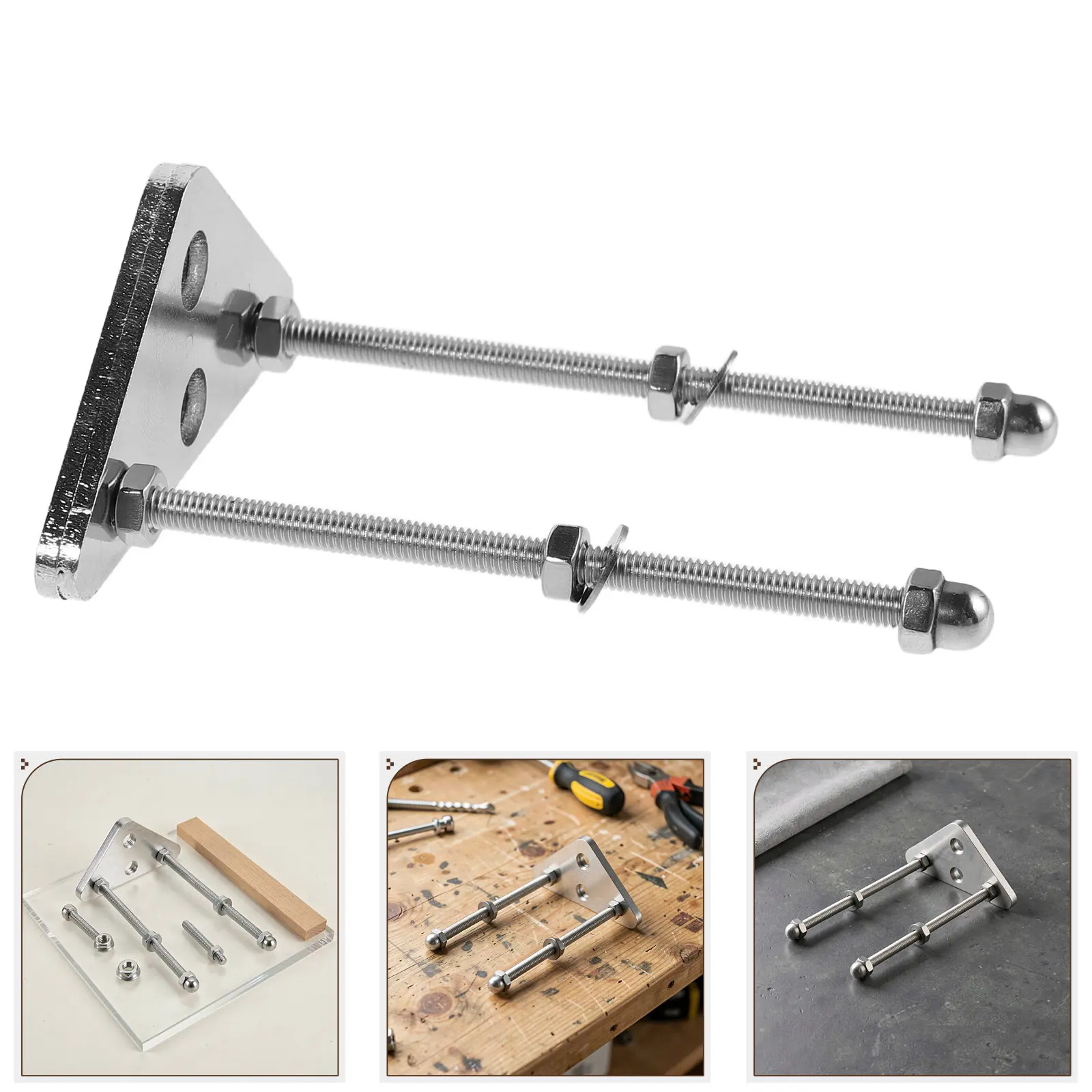 2Pcs Skateboard Wall Mount Holder Triangular Support Skateboard Organizer Wall Rack Longboard Snowboard Display