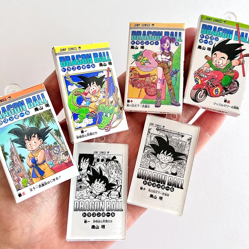 

Bandai оригинальный Dragon Ball Gashapon комикс Стайлинг 40th 03 кулон брелок Сон Гоку аниме фигурки экшн-модель игрушки подарки