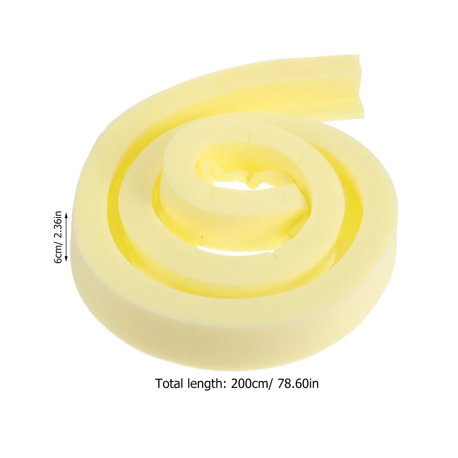 Bed Crevice Filler High-Density Sponge 78.7 Long Mattress Foam Extender for Headboard Seams Sofa Space Cracks Easy Clip Install
