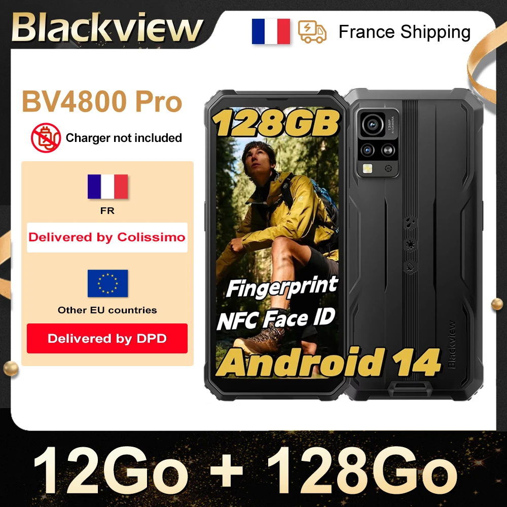 Blackview BV4800 Pro Phone Portable [no charger UE] 6,56 