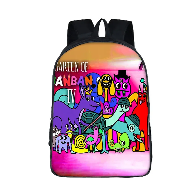 Garten Of Ban Ban School Bag Garden Of Banban 5 6 Chapter Backpack Computer Bag Double Layer Backpack For Students Pencial Box