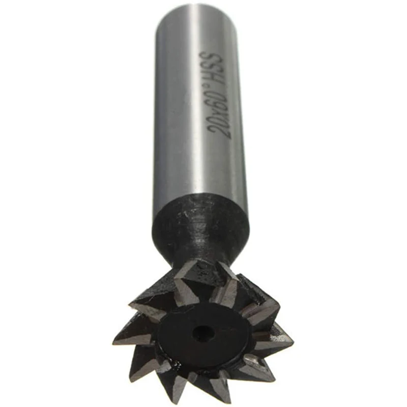 COFA-20Mm 3/4 بوصة 60 درجة الصلب تتوافق قاطعة المطحنة مستقيم عرقوب النجارة قاطعة المطحنة