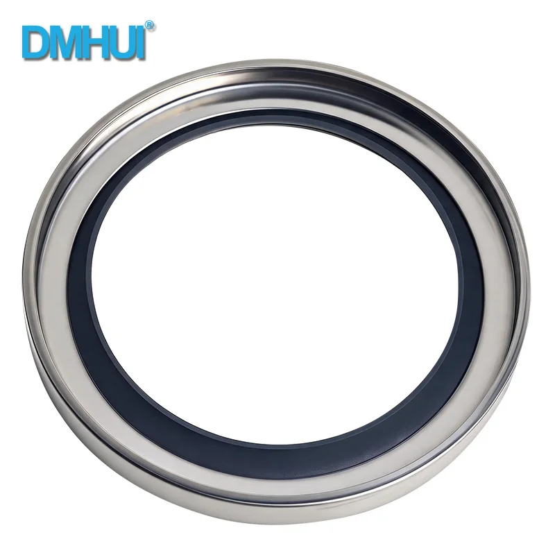 DMHUI Screw Air Compressor Shaft Stainless Steel Oil Seal 65x85x10mm B2PT Type PTFE Rubber Single Lip Seal Ring Low Friction