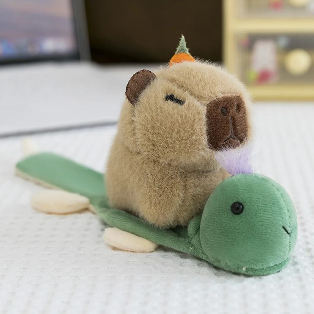 

Crocodile Capybara Plush Hand Ring Goose Turtle Capybara Slap Snap Doll Toy Soft Cute Animal Plush Slap Bracelet Christmas Toy