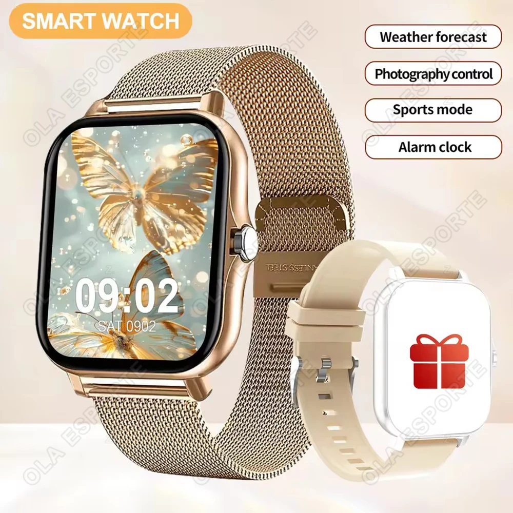 2026 New Smart Watch Multi-Sport Mode Call Reminder Rejectio