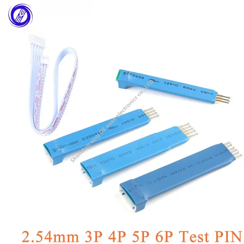 2.54mm 3P 4P 5P 6P Test Needle Spring  Program Support STC STM32 STM8 Machine Burn Write Microcontroller Programming