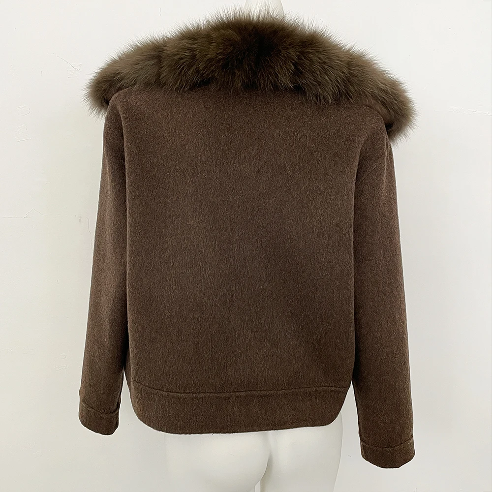 OFTBUY Kahverengi Kaban Yün ve - Wool Blend Coat incelemesi ve fiyatı