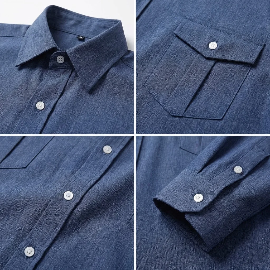 Thumbnail 3 - #31 Best Mens Denim Button Shirts to Buy In 2026