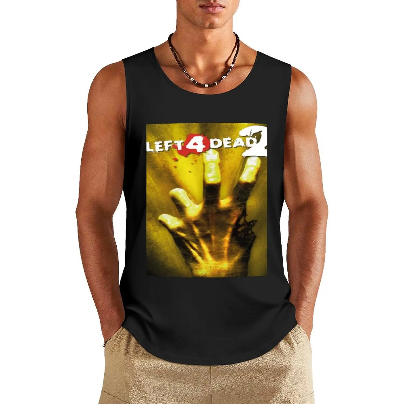 

Майка Left 4 Dead 2, милые топы, спортивные футболки для мужчин, мужская футболка для бодибилдинга, мужская одежда