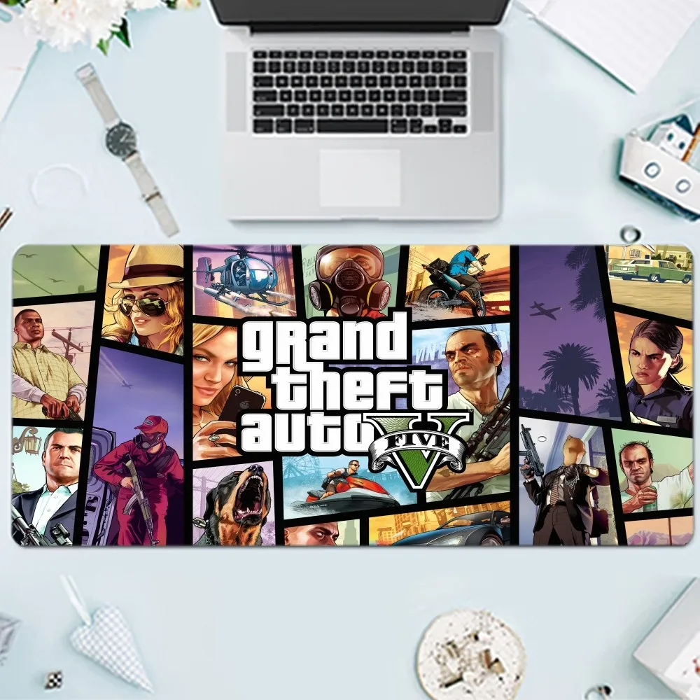 Grand Theft Auto GTA Mousepad, Tapete grande do rato do jogo, Teclado do PC do gamer do computador