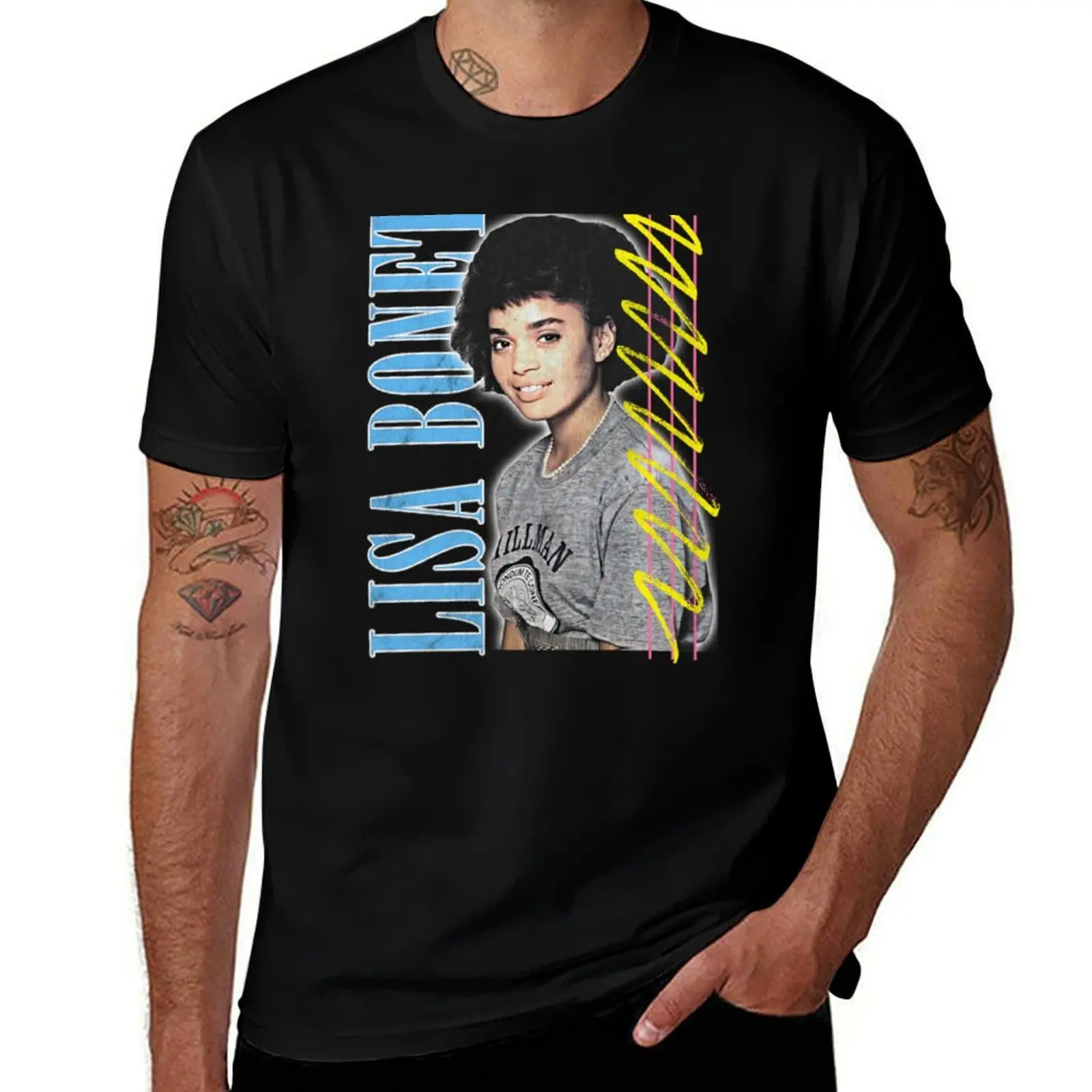 

Lisa Bonet T-Shirt man t shirt luxury t shirts for man pack white T-Shirt