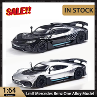 In Stock Lmlf 1:64 Mercedes Benz One Simulation Alloy Microdie Casting Integrated Car Model Custom Toy Gift Collection Ornaments