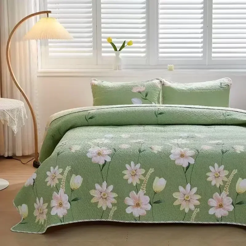 

Хлопковое одеяло с принтом Love, покрывало на кровать с аппликацией, пододеяльник, стеганое одеяло, Европейское покрывало, клетчатая наволочка для кровати, покрывало