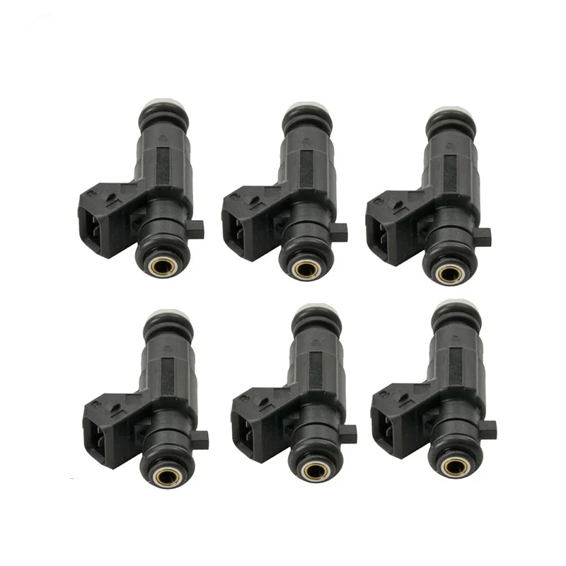 

6 шт. новая топливная форсунка с уплотнительным кольцом для Saturn Vue 2002-2003 V6 3.0L 0280156080