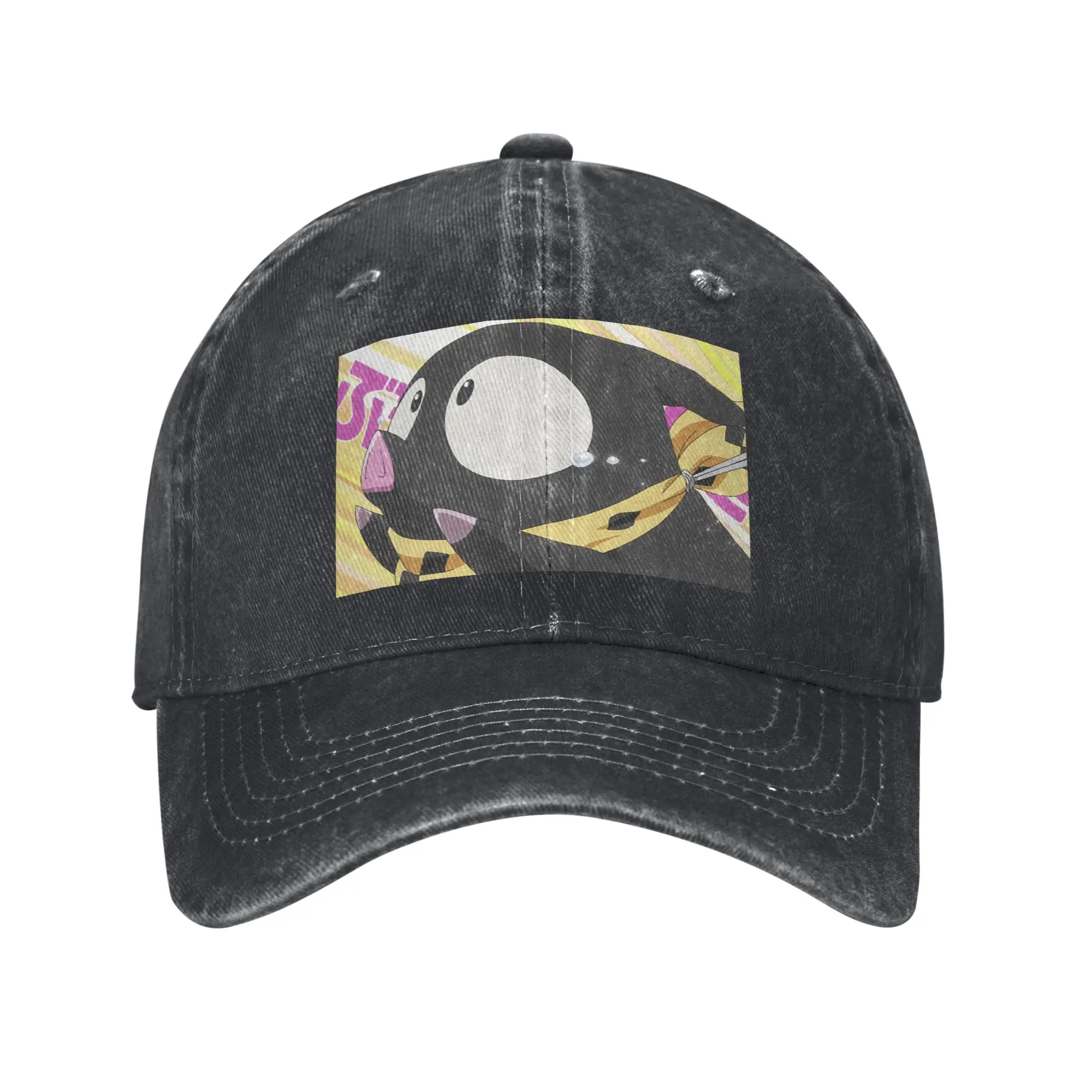 Gorra de tela vaquera de la serie Ranma 1/2: La Aventura de P-chan Ryoga Lost Pig, gorra de béisbol informal unisex para verano
