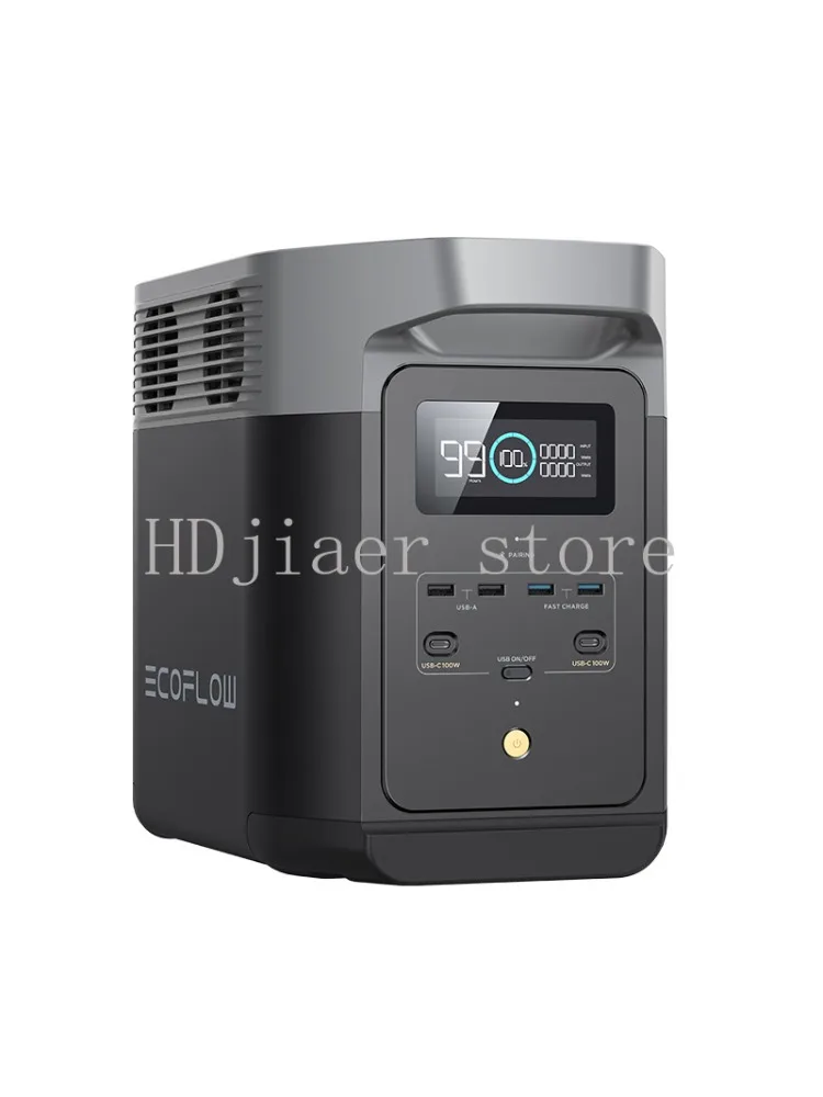 ECOFlow DELTA 2 1800W centrale électrique Portable Rechargeable pour Camping équipement de Distribution d'énergie Portable de secours domestique